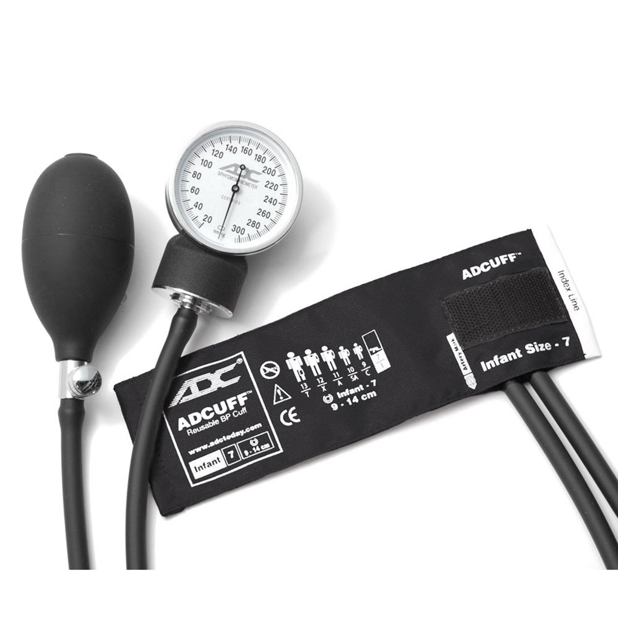 Diagnostix™ 760 Series Aneroid Sphygmomanometer with Cuff for Infants