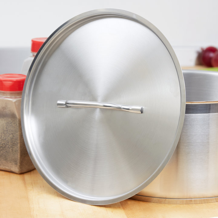 11-inch Optio™ flat stainless steel cover