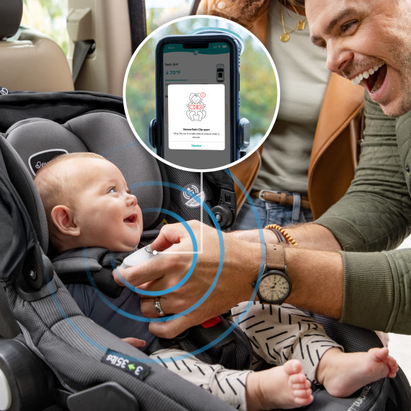 Shyft DualRide with Carryall Storage Infant Car Seat and Stroller Combo Safety