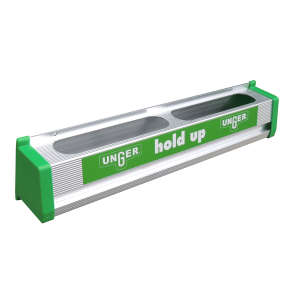 Unger, Hold Up Tool Rack, 36", Aluminum, Green/Silver