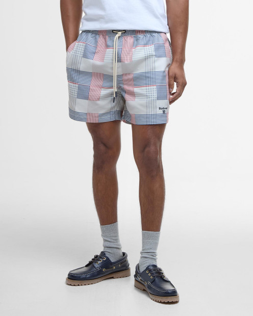 Patch Swim Shorts Washed Stone