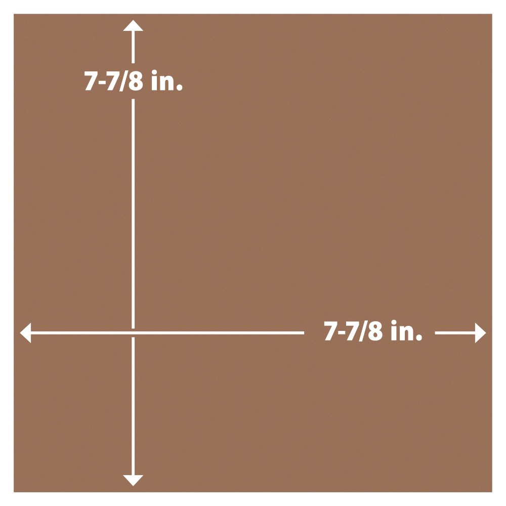 Monocolor Teja 7-7/8 in. x 7-7/8 in. Ceramic Floor and Wall Tile