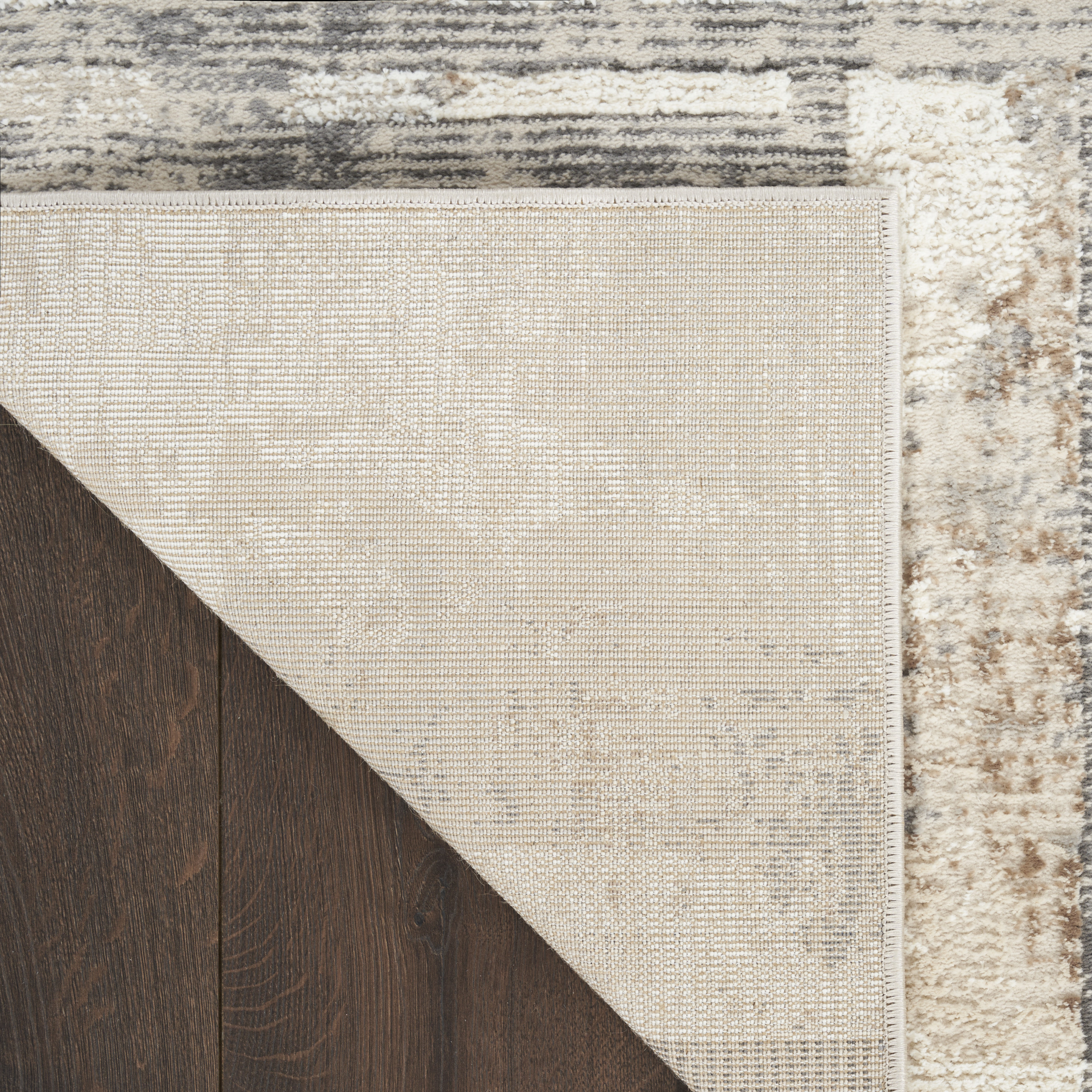 Nourison Sustainable Trends 5'3" x 7'3" Ivory Multicolor Modern Indoor Rug