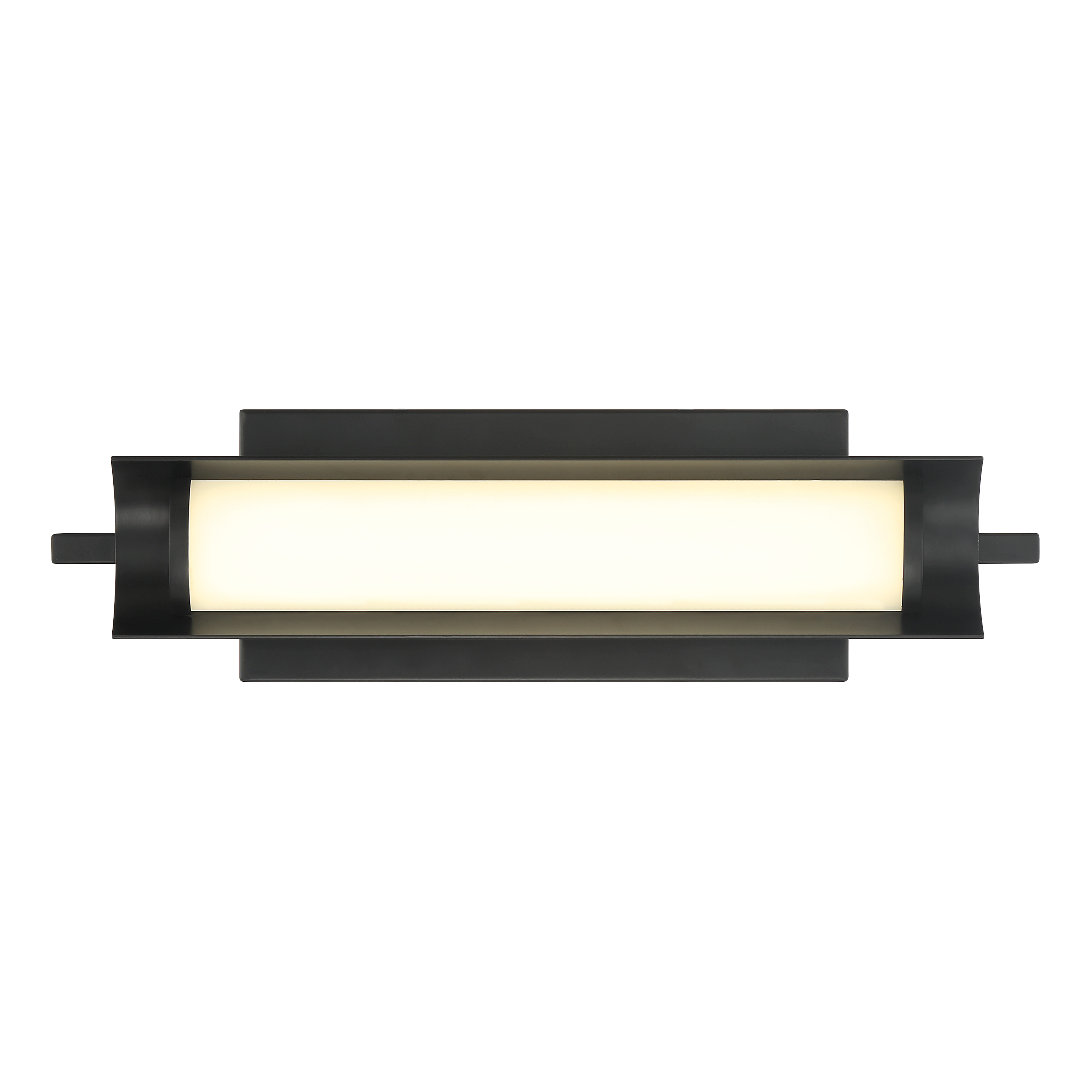 The Trizay LED wall sconce combines modern minimalist design with exceptional functionality. Its 16-inch profile and etched white glass diffuser provide soft, even illumination with outstanding 95 CRI for true color accuracy. - alternate view