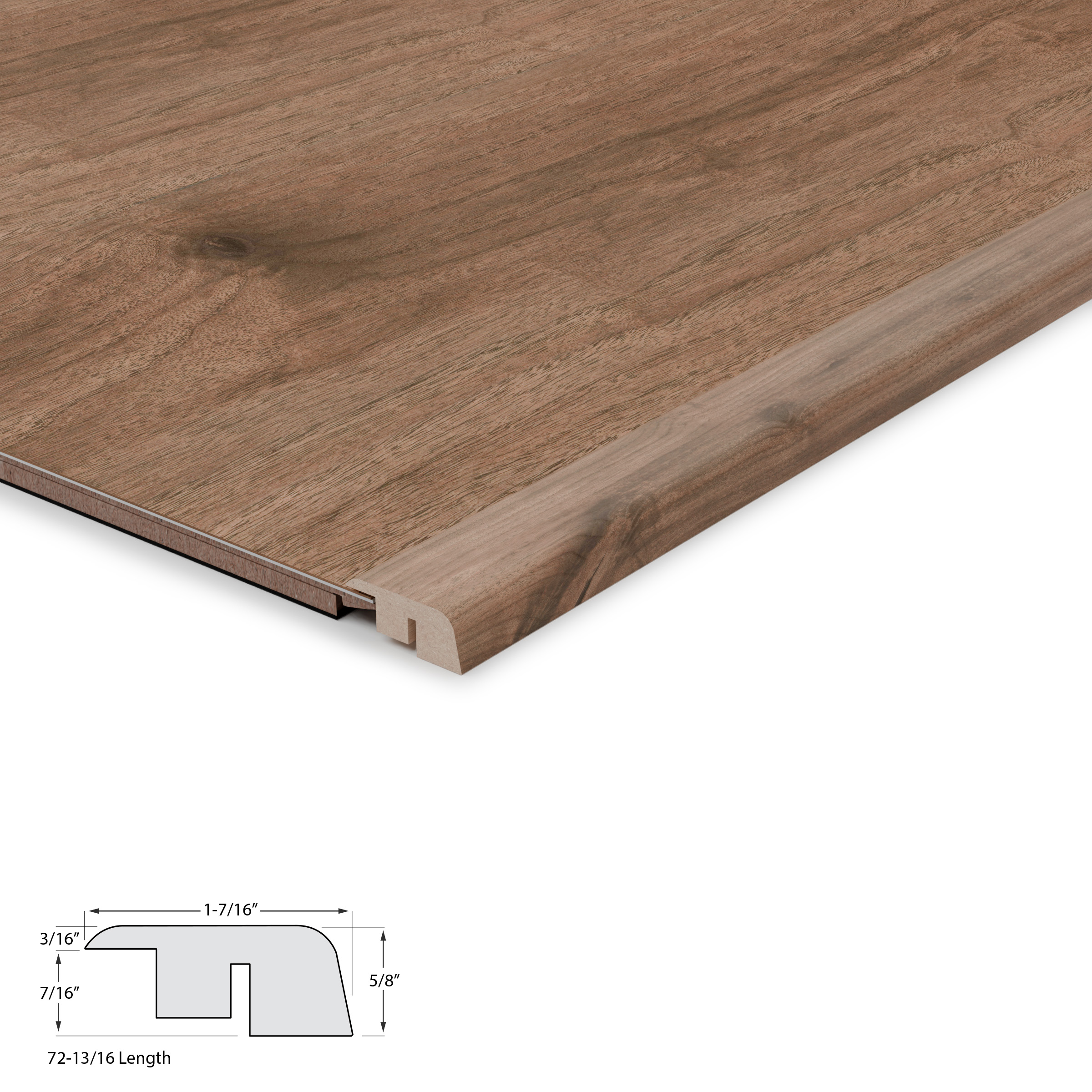 Misty Wood Walnut Threshold 12mm view 3