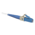 Fusion Splice Fiber Optic Connector, Singlemode OS1/OS2, LC Connector, Pre-Polished, Simplex Style, 0.9 mm O.D., Blue