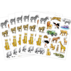 Safari Stickers, Pack of 120