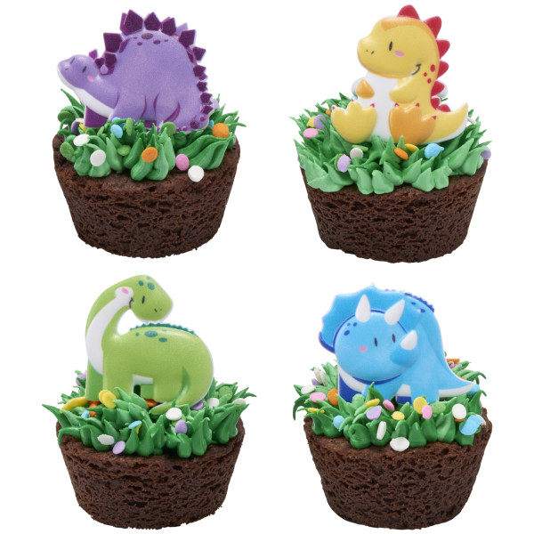 Cutsie Dinosaurs Cupcake Rings
