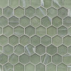 Luce Aurora 2″ Hexagon Mosaic Silk