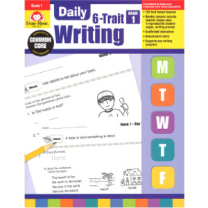 Daily 6-Trait Writing Book, Grade 1