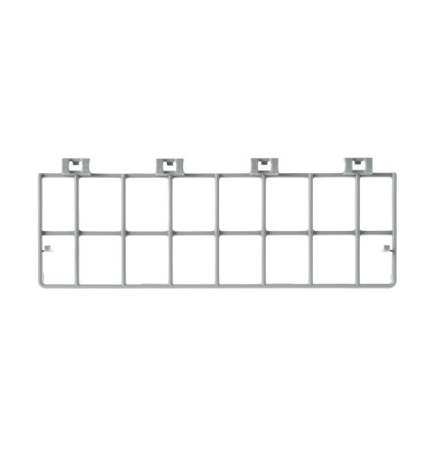 Dishwasher upper rack auxiliary shelf