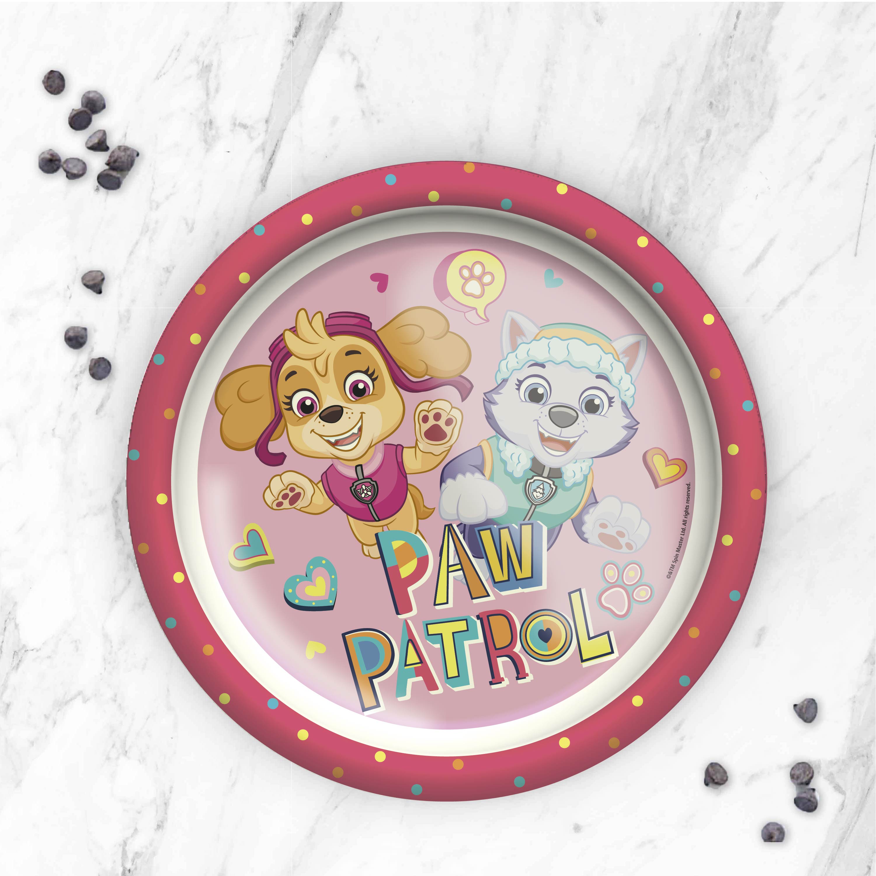Paw Patrol Kids Plate and Bowl Set, Skye, 2-piece set slideshow image 10