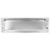 Half-long-size 1 ¼-inch-deep Super Pan V® stainless steel steam table pan