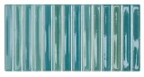 Colour Notes Azur 5×10 Bars Decorative Tile Glossy