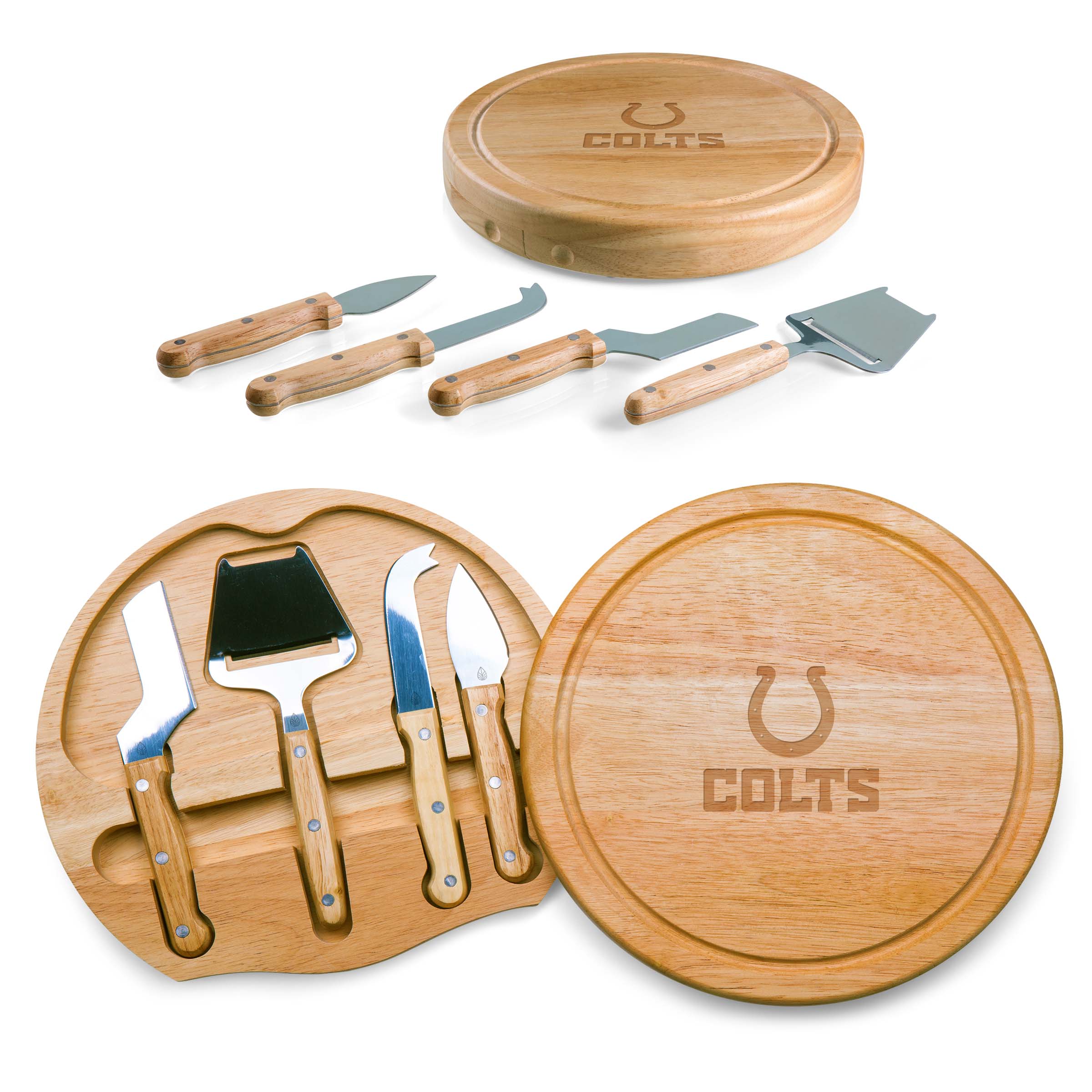 Indianapolis Colts - Circo Cheese Cutting Board & Tools Set