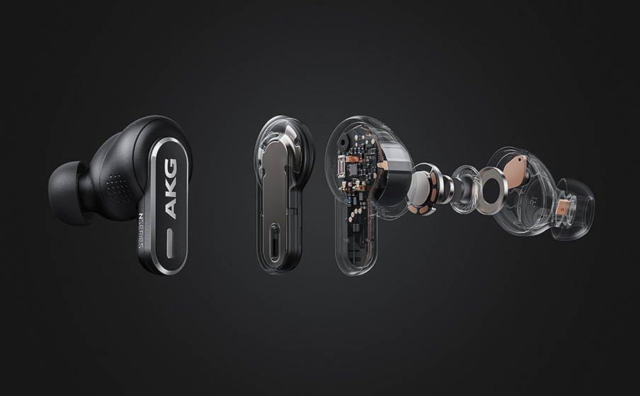 AKG N5 Hybrid, True Wireless Noise Cancelling Earbuds - Bild 11 von 22