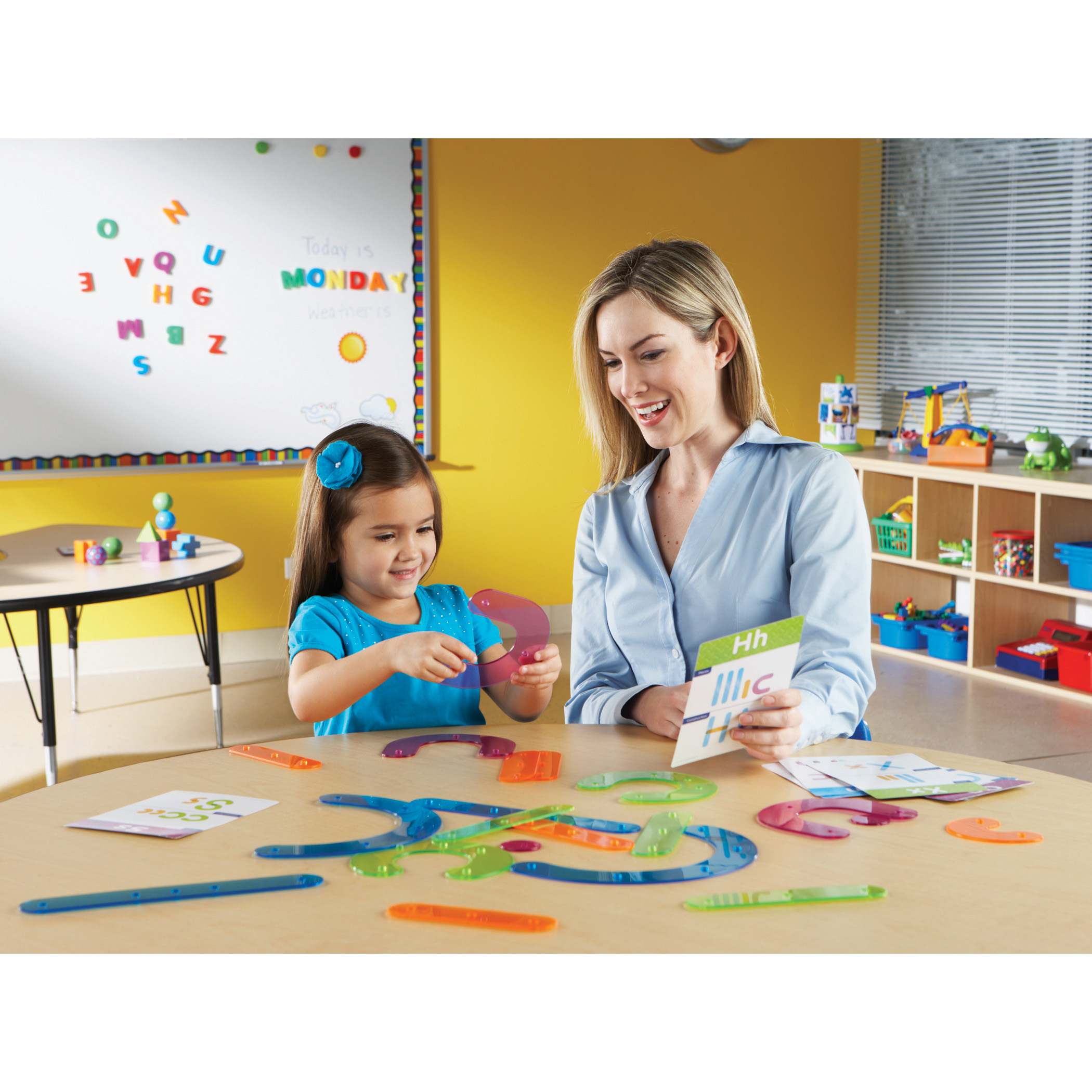 Learning Resources Letter Construction Activity Set image number null