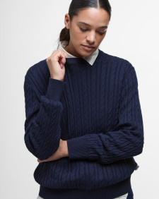 Hartland Crew Neck Jumper Classic Navy
