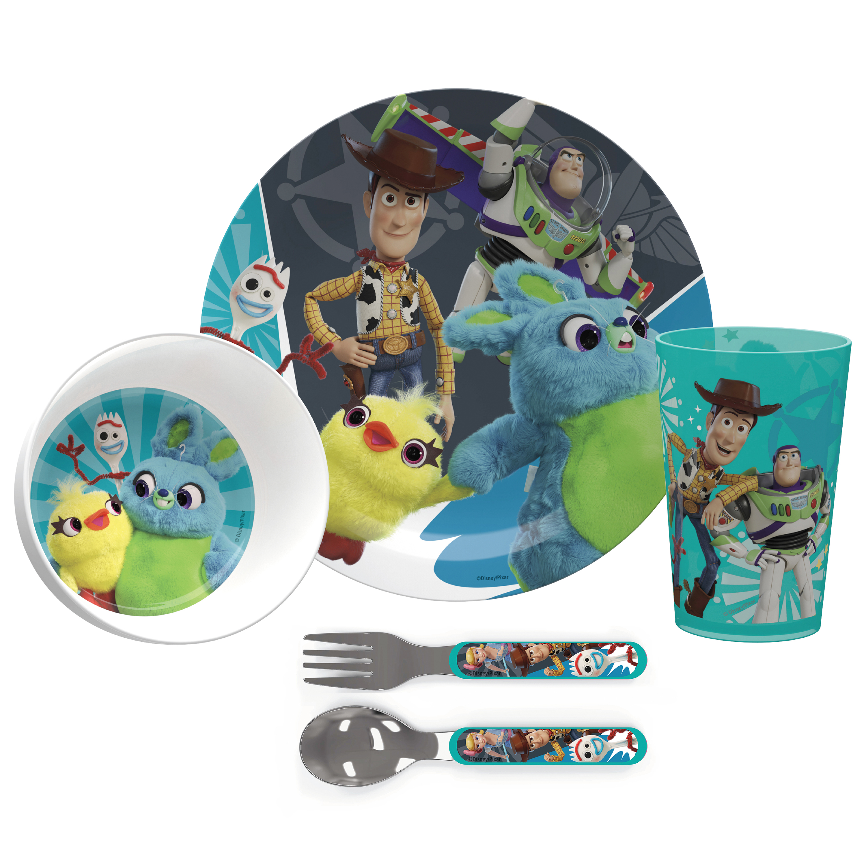 Disney Pixar Dinnerware Set, Woody, Buzz and Friends, 5-piece set slideshow image 1 Disney Pixar Dinnerware Set, Woody, Buzz and Friends, 5-piece set slideshow image 1