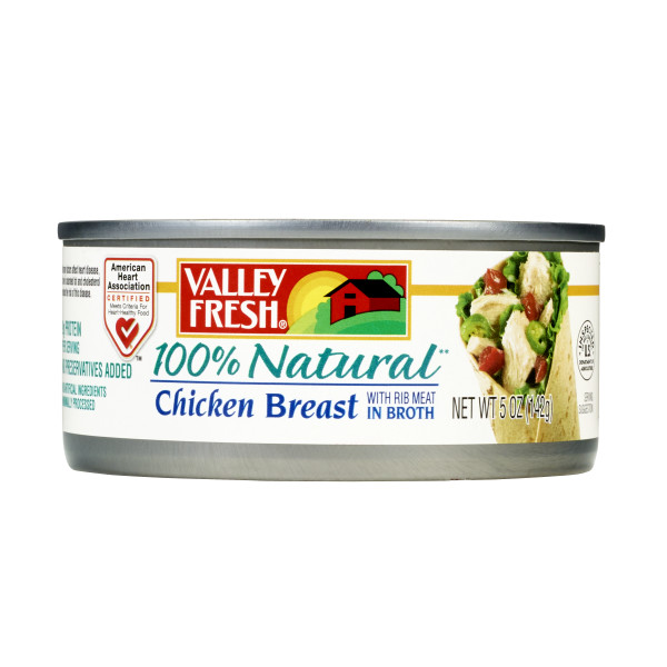 VALLEY FRESH(r) CHICKEN BREAST 12/5 OZ . C1CB - Front Center Inner Pack (Hi Res)