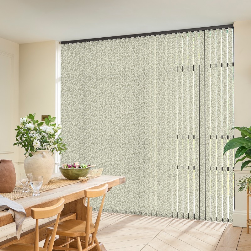 June Natural Vertical blind