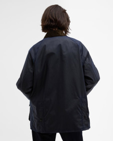 Paul Smith loves Barbour Oversized Bedale Waxed Jacket Night Sky
