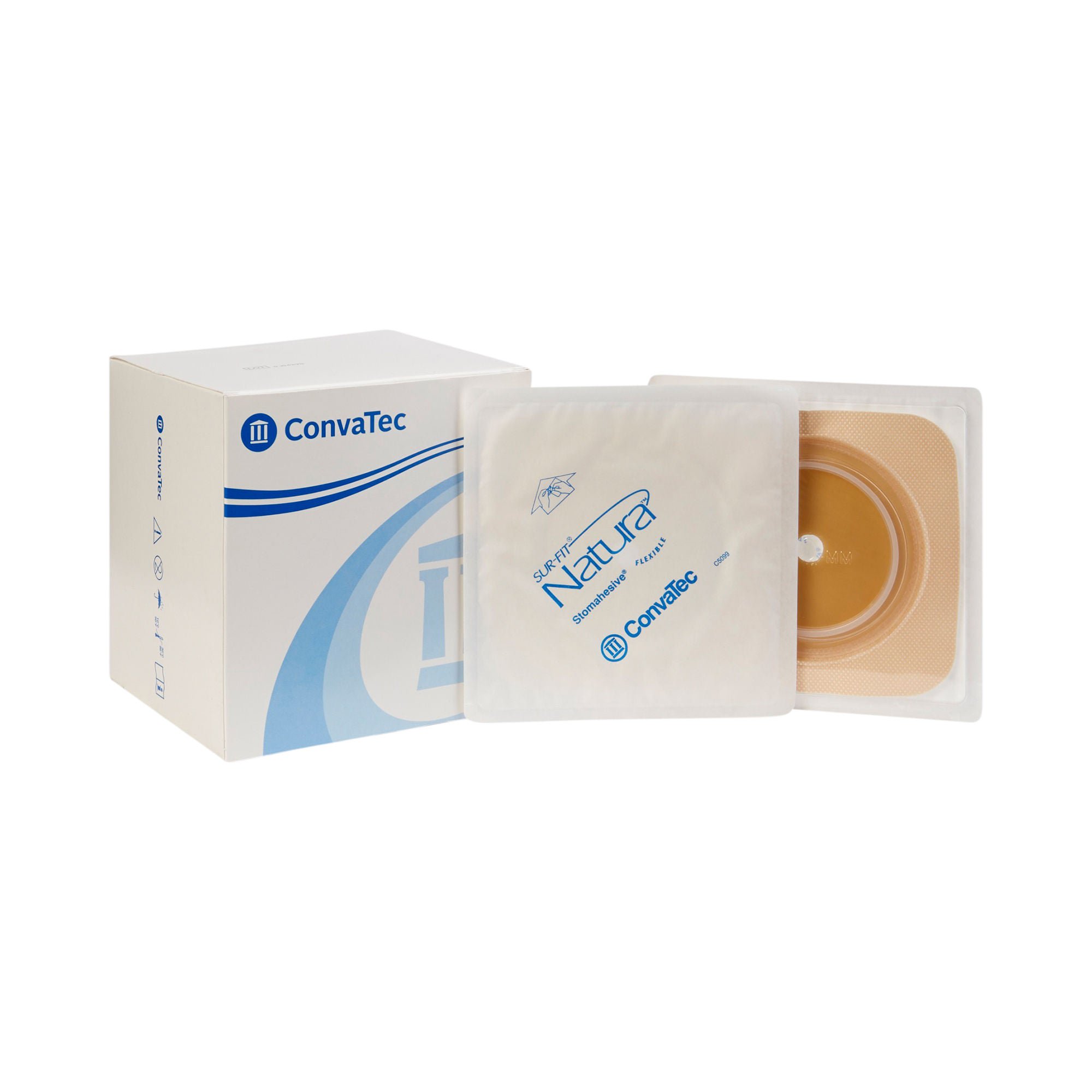 Sur-Fit Natura® Two-Piece Stomahesive® Skin Barrier, 70 mm flange