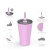 Alfalfa 20 ounce Vacuum Insulated Stainless Steel Tumbler, Lilac slideshow image 4
