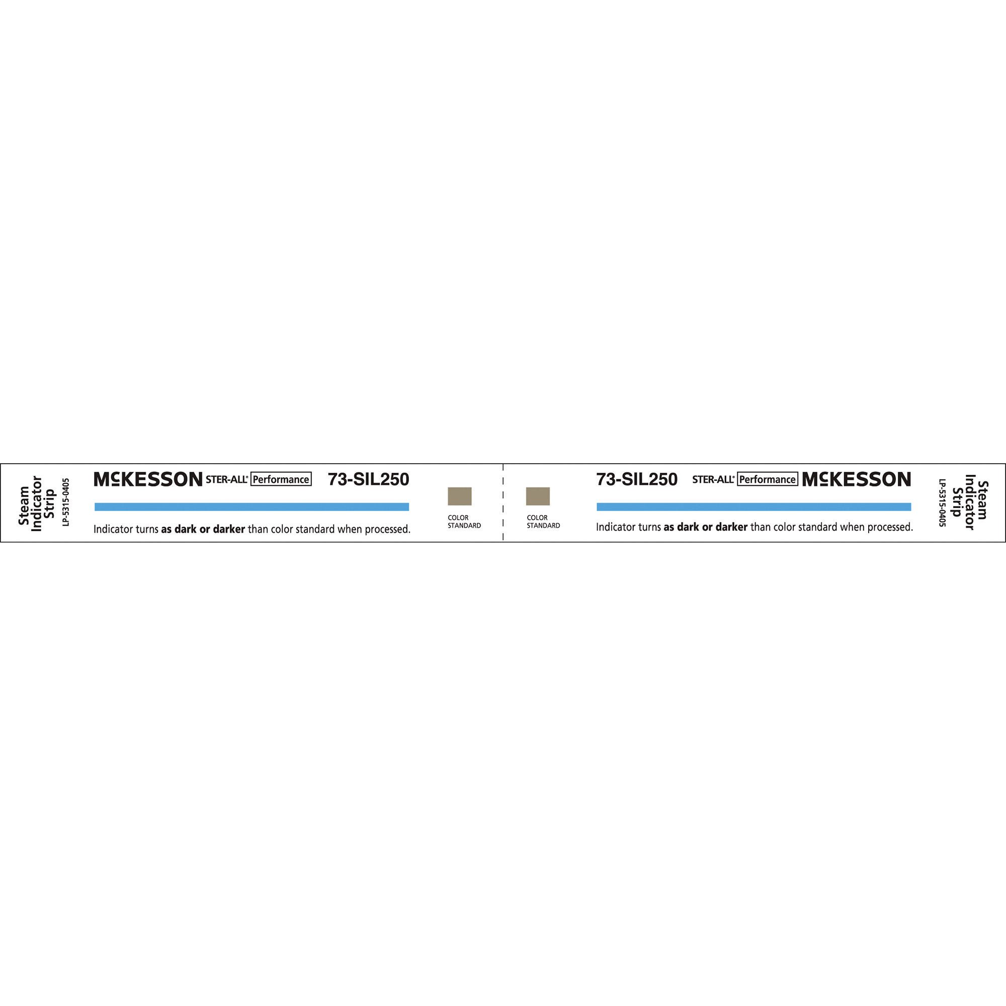 McKesson Sterilization Chemical Indicator Strip, 8 Inch