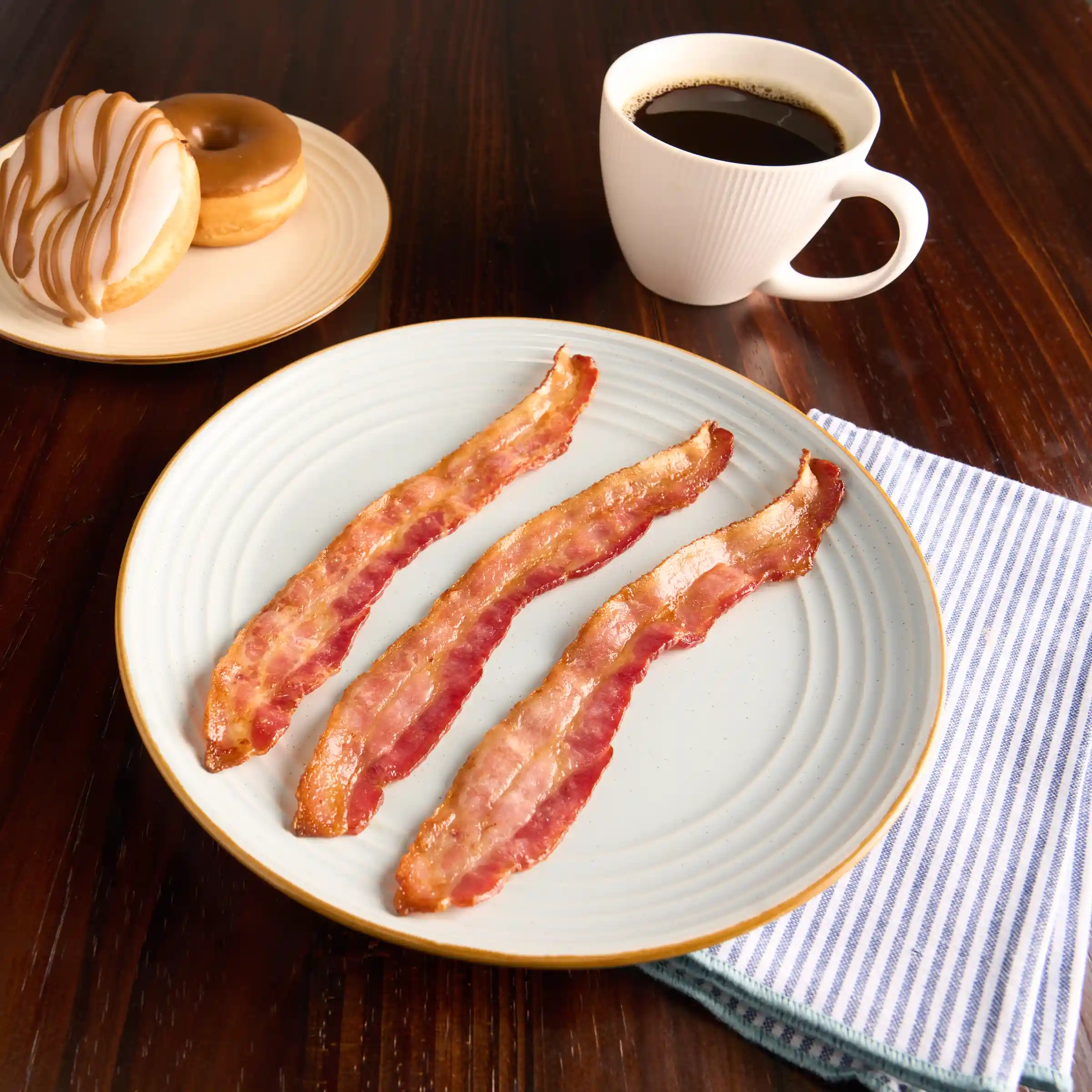 Wright® Brand Traditional Naturally Hickory Smoked Thick Sliced Flat Pack® Bacon, 10/14_image_1