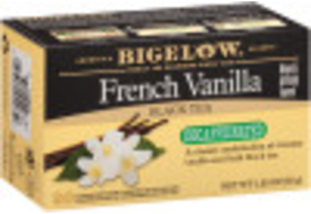 French Vanilla Decaf Tea - Case of 6 boxes- total of 120 teabags