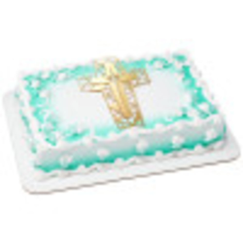 Image Cake Stained Glass Cross