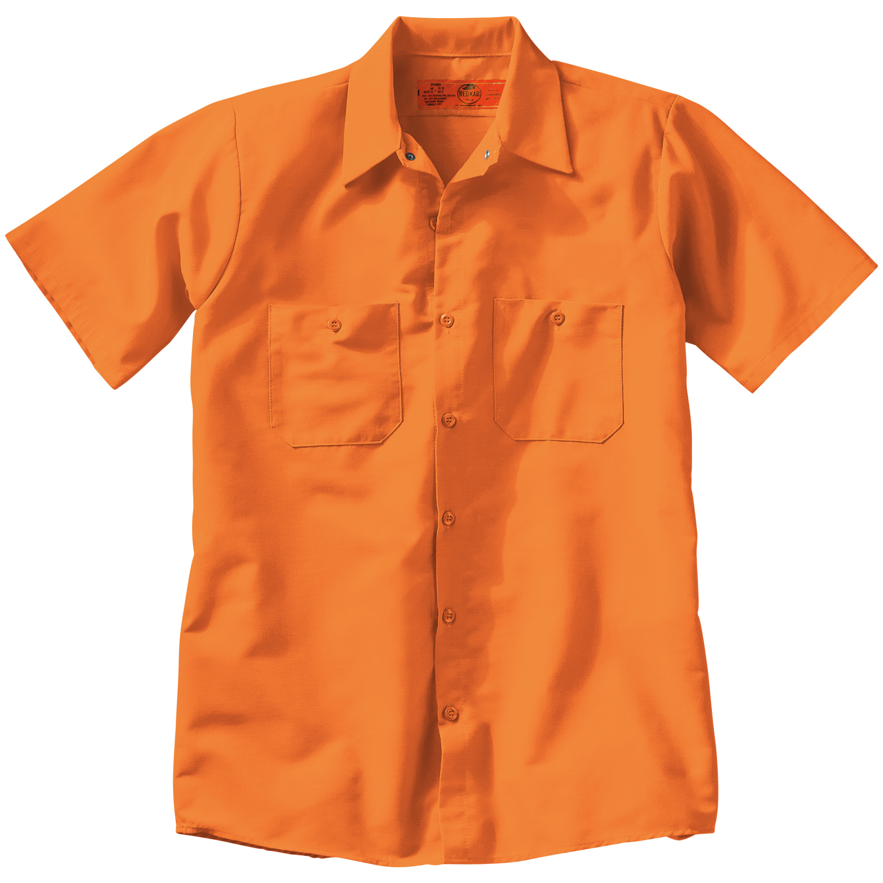 Red Kap Men's Short Sleeve Industrial Work Shirt - Picture 60 of 84