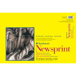 Strathmore 300 Series Newsprint Pad Tape Binding 50 Sheet 12x18  inch 1 Count