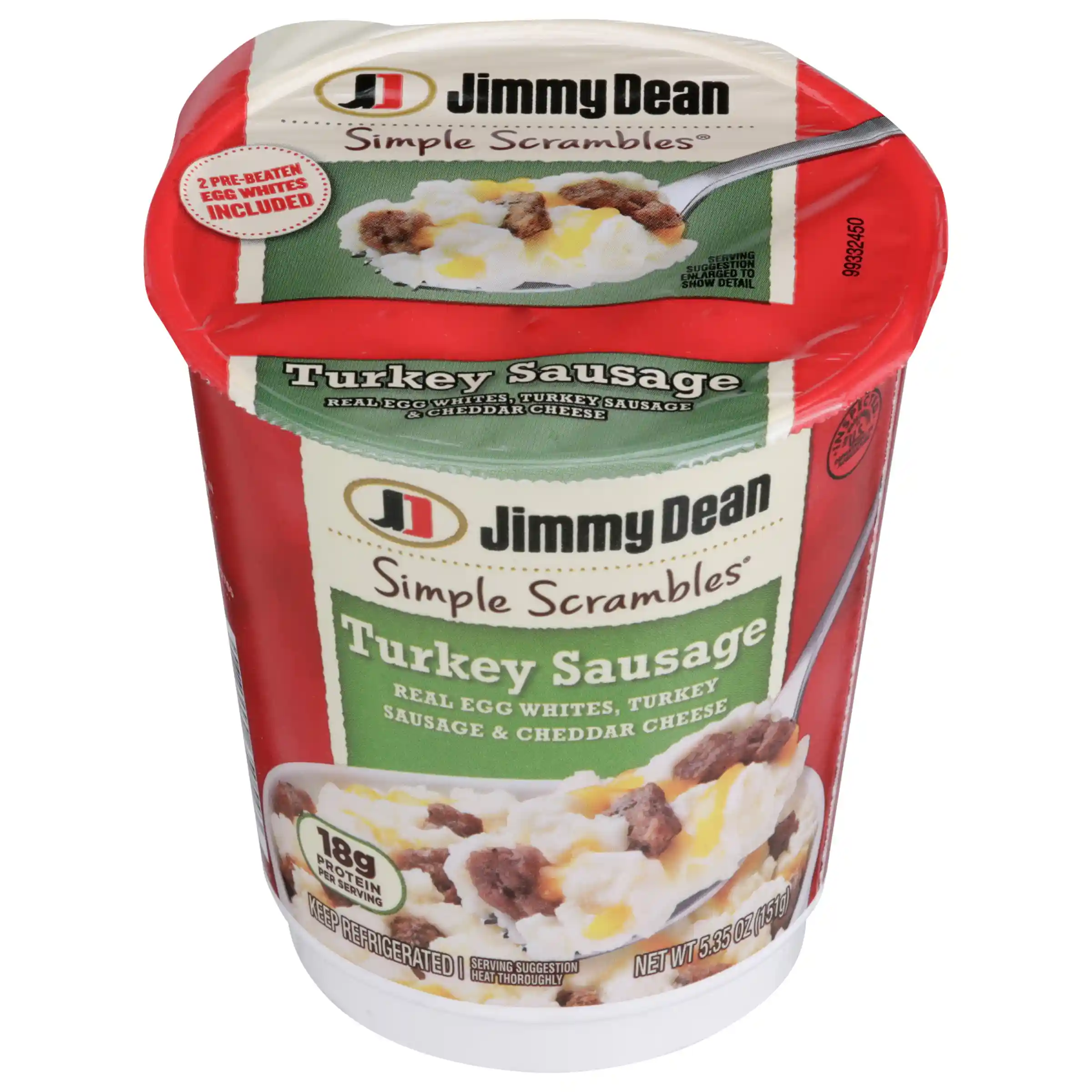 Jimmy Dean Simple Scrambles® Turkey Sausage Breakfast Cup, 5.35 oz. _image_11