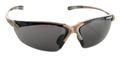 Crossfire Safety Glasses Sniper Black/Camo Frame With Smoke Lens