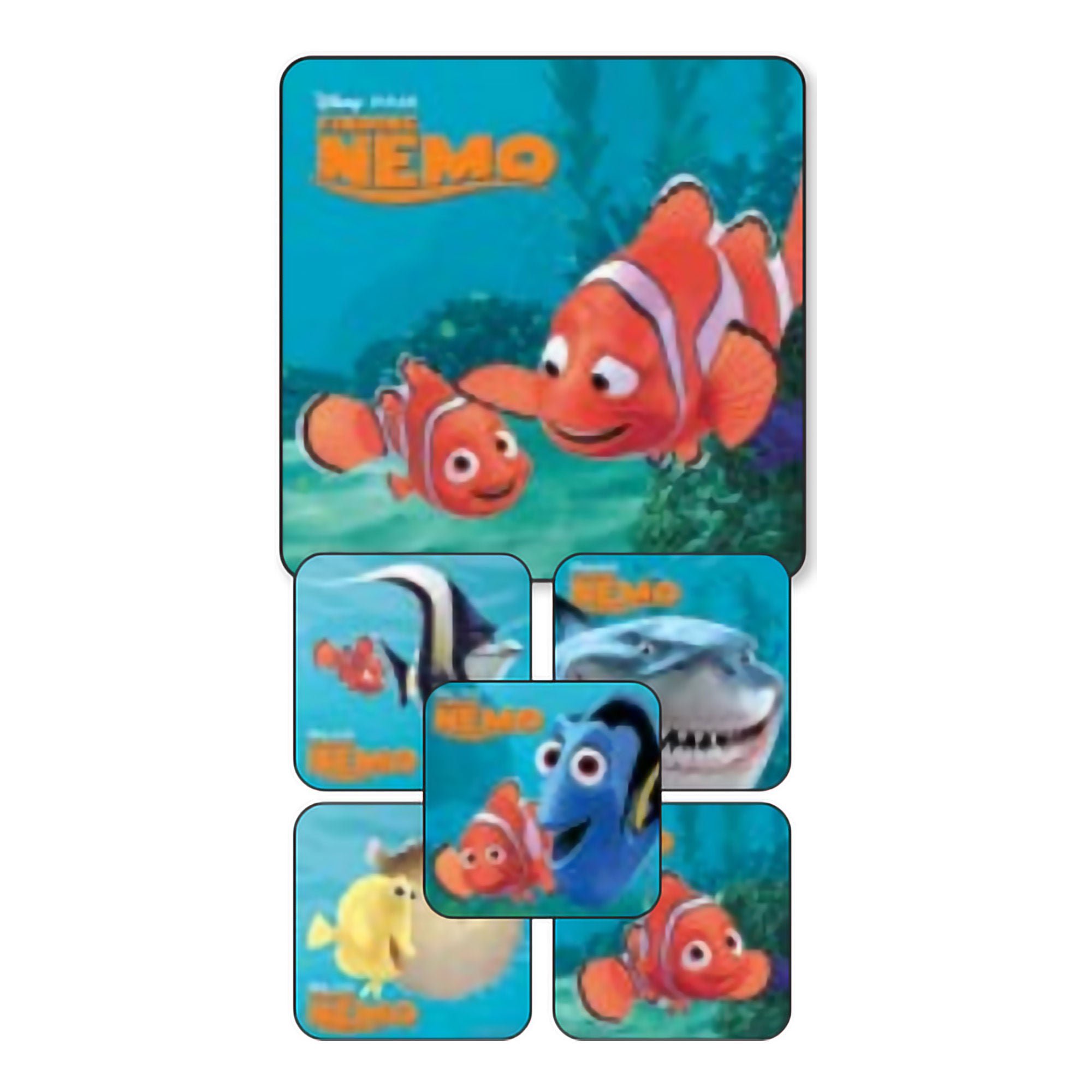 Sticker Kids Love Stickers® 90 per Pack Finding Nemo 2-1/2 X 2-1/2 Inch