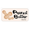 Peanut Butter Label | PhotoCake® Edible Image® | DecoPac2000 x 1000