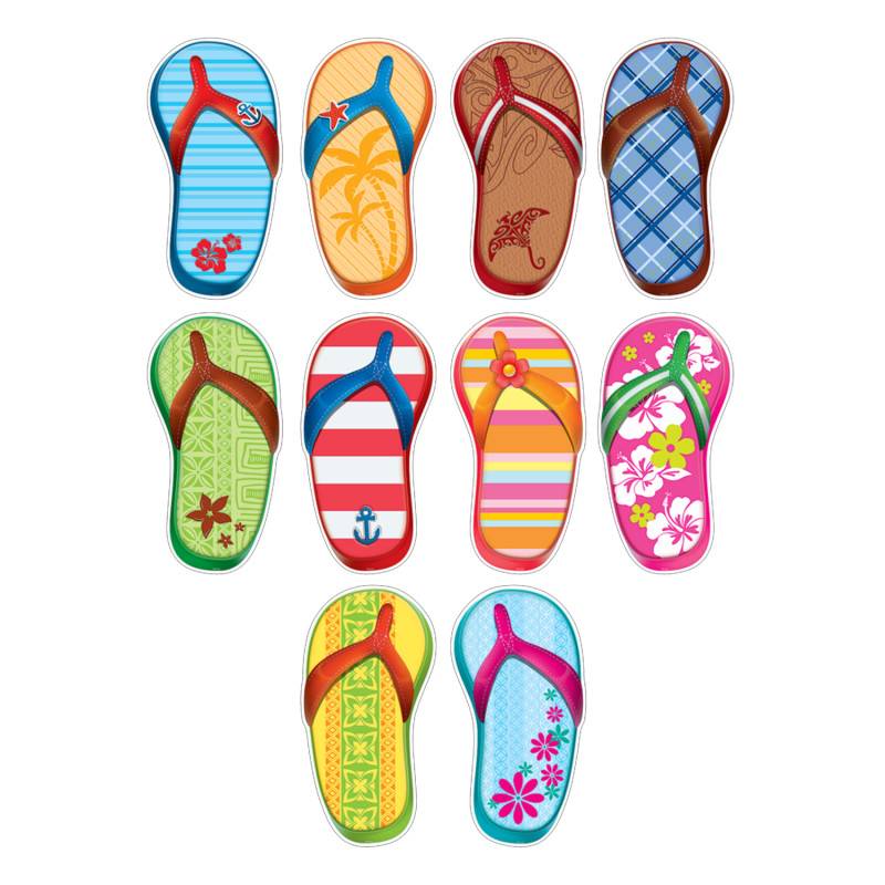 Flip Flops Accents, Pack of 30