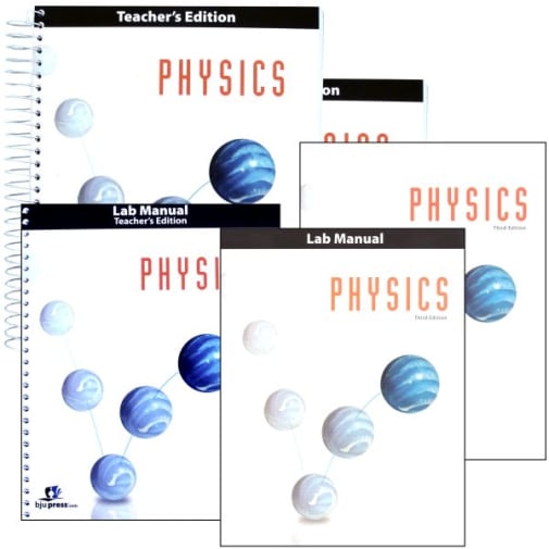 BJU Press Physics Home School Kit 3rd Edition