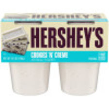 Hershey's Cookies 'N' Crème Pudding, 4 ct Cups