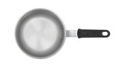 7-inch Wear-Ever® aluminum fry pan with natural finish and silicone handle