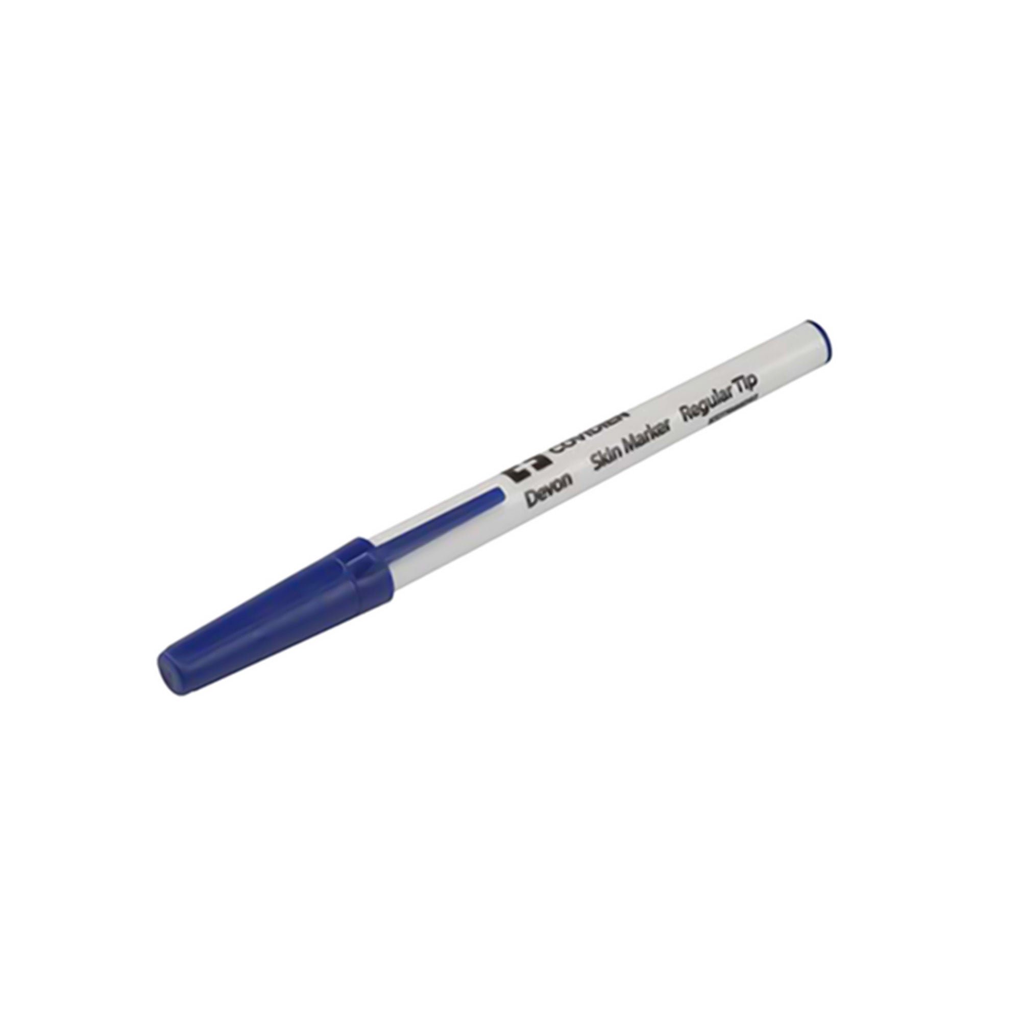 Cardinal Health™ Devon™ Surgical Skin Marker with Ruler and Labels, Regular Tip
