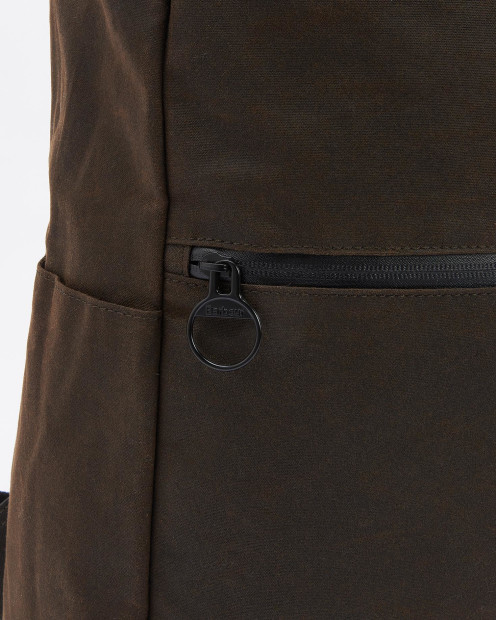 Field Roll-Top Waxed Backpack 