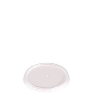 Dart, Plastic Lids, Fits 4 Oz Cups, Vented, Translucent