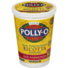 Polly-O Old Fashioned Whole Milk Ricotta Cheese 48 oz Tub