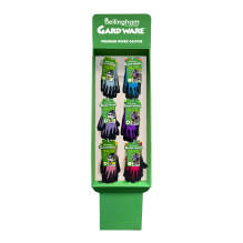 Bellingham Free Standing Corrugated 6 Peg Display Nicely Nimble® and Nearly Naked®, 72 Pairs