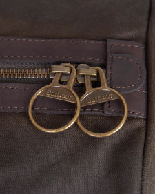 Waxed Holdall Olive