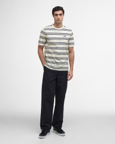Upham Striped T-Shirt Whisper White