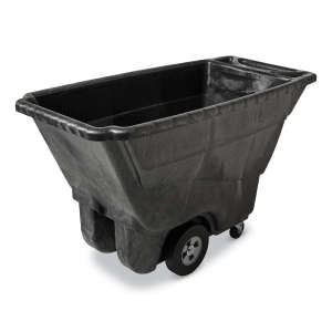 Rubbermaid Commercial, Standard Duty, Tilt Truck, 13.5 cu ft, Black